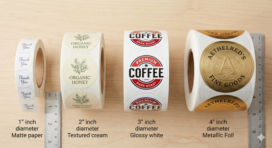 Custom Printed Product Labels – Premium Roll Stickers