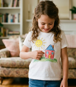 Custom Kids Artwork Shirt